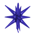 Purple Explosion Star Foil Balloon 22