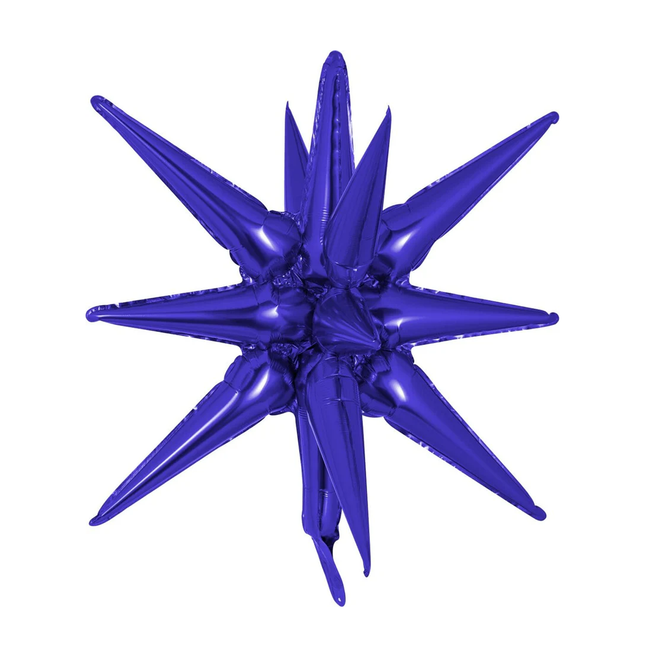 Purple Explosion Star Foil Balloon 22"