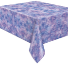 Purple Galaxy Rectangular Plastic Table Cover, 54