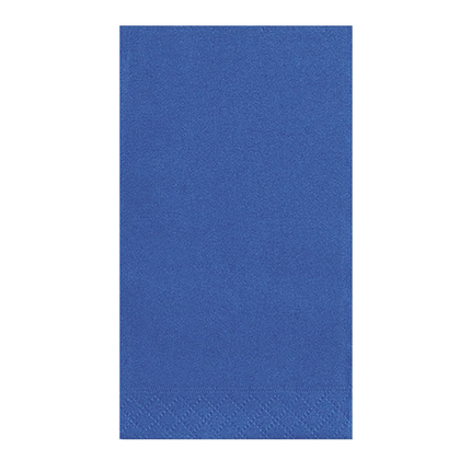 Royal Blue Solid Guest Towels, 20ct