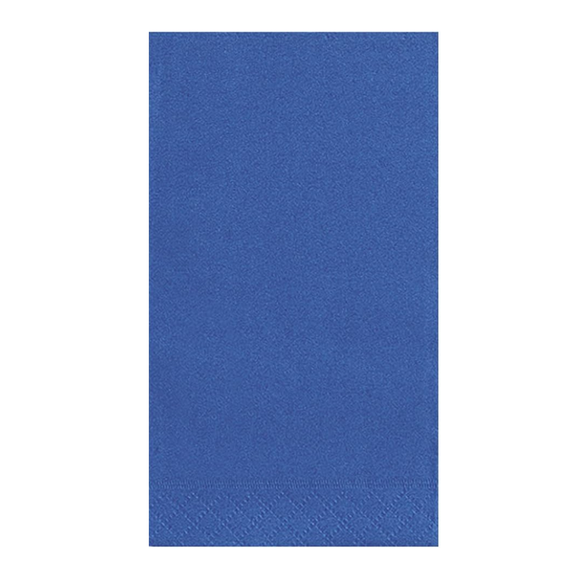Royal Blue Solid Guest Towels, 20ct