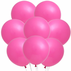Ruby Pink Latex Balloons 12