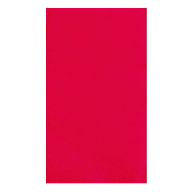 Ruby Red Solid Guest Towels, 20ct