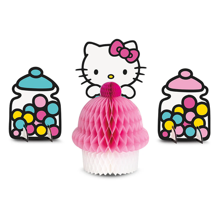 Sanrio Hello Kitty Honeycomb Centerpiece
