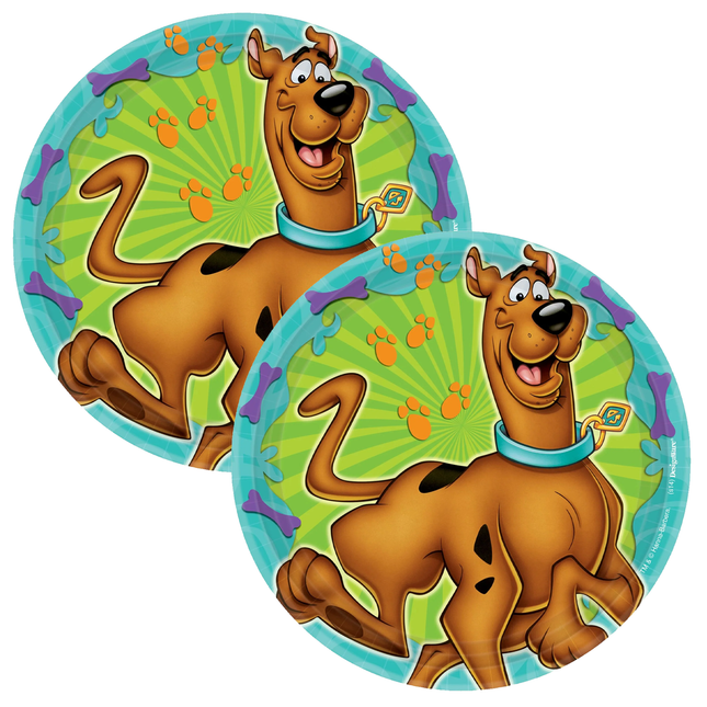 Scooby-Doo Dessert Plates 7", 8ct