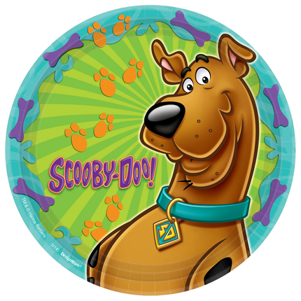 Scooby-Doo Dinner Plates 9", 8ct