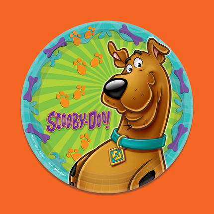 Scooby-Doo Dinner Plates 9", 8ct