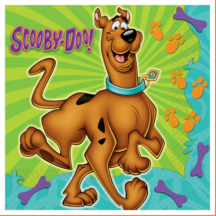Scooby-Doo Lunch Napkins 16 ct