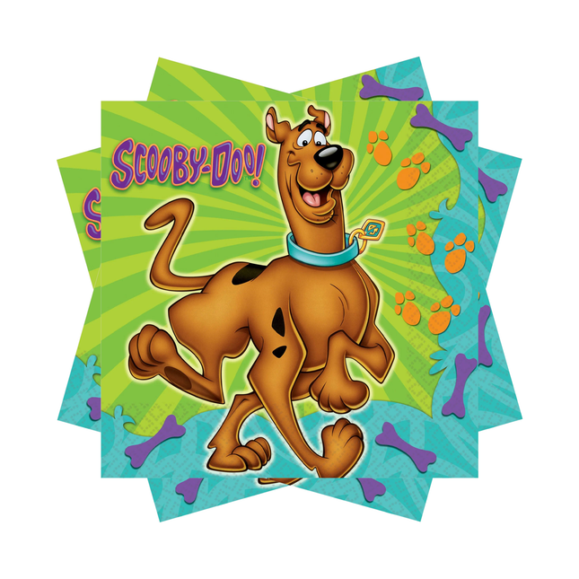 Scooby-Doo Lunch Napkins 16 ct