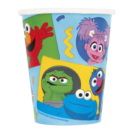 Sesame Street Paper Cups 9oz 8ct
