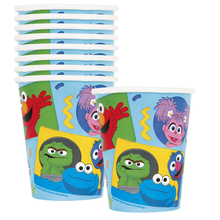 Sesame Street Paper Cups 9oz 8ct