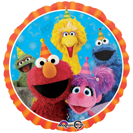 Sesame Street Fun Round Foil Balloon 18″