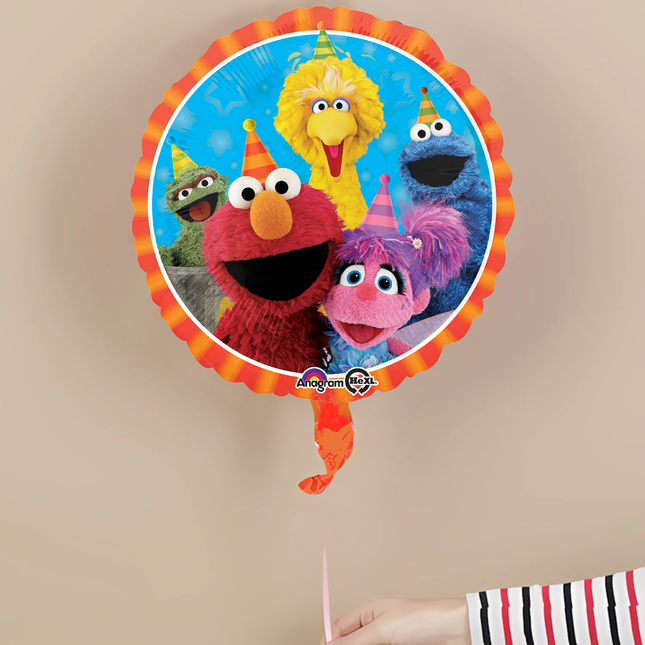 Sesame Street Fun Round Foil Balloon 18″