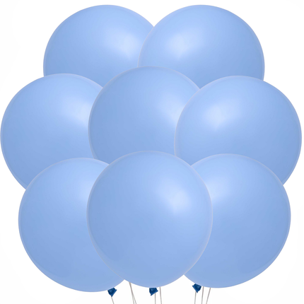 Smoothie Blue Hawaii Latex Balloons 12" - 8 ct