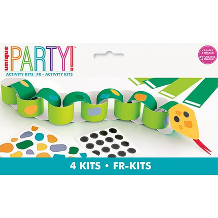 Safari Snake DIY Paper Chain Craft Kit for 4
