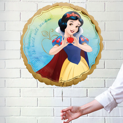 Snow White Round Foil Balloon 18″