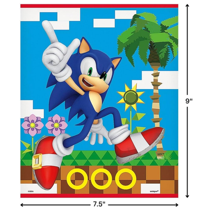 Sonic the Hedgehog Loot Bags, 8 Count