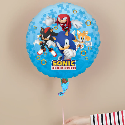 Sonic the Hedgehog Round Foil Balloon 18"