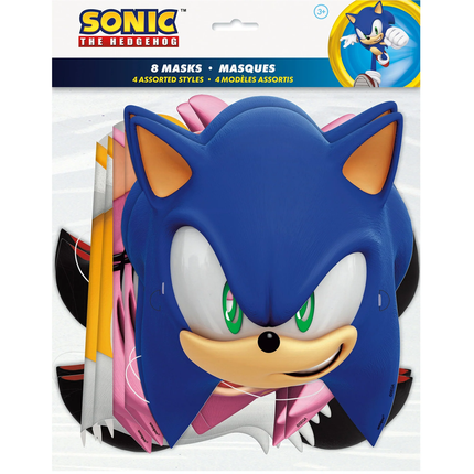 Sonic the Hedgehog Paper Masks