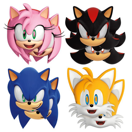 Sonic the Hedgehog Paper Masks