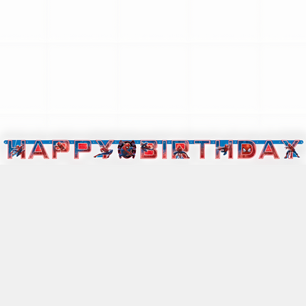 Spider-Man Happy Birthday Banner