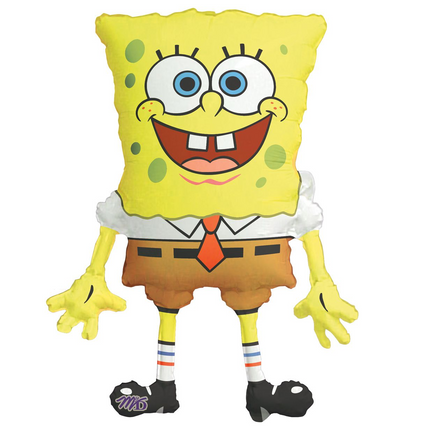 The SpongeBob foil balloon included in this set