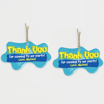 Sponge Bob Personalized Thank You Cards, 8 ct