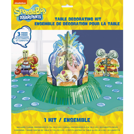 SpongeBob SquarePants Party Table Decorating Kit, 23pcs