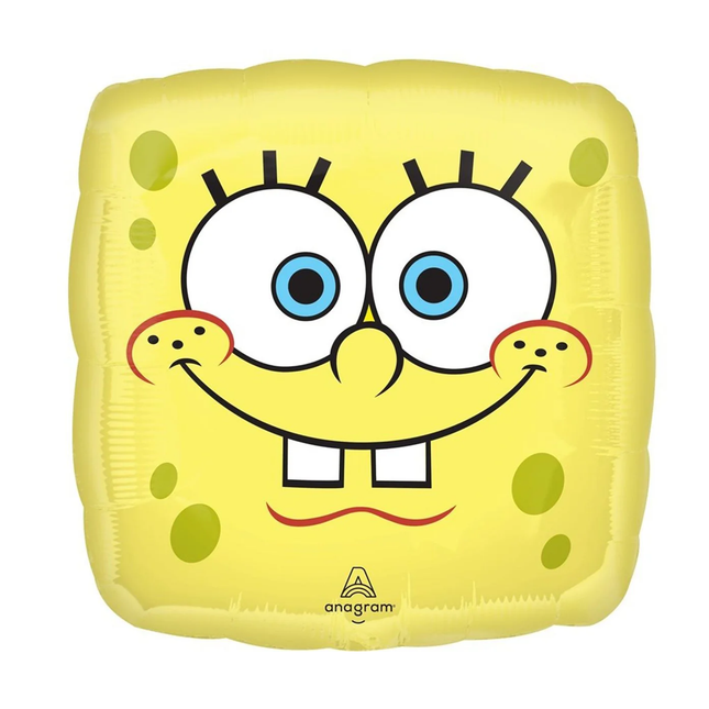 Spongebob Square Foil Balloon, 18 Inc