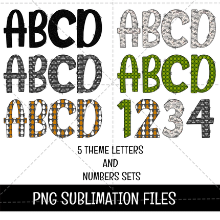 Star Wars Doodle Alphabet Letters PNG Bundle Instant Download