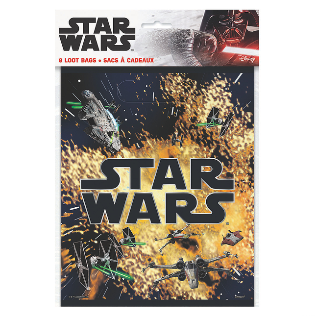Star Wars Classic Loot Bags – 8 Count