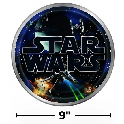 Star Wars Classic Round Dinner Plates