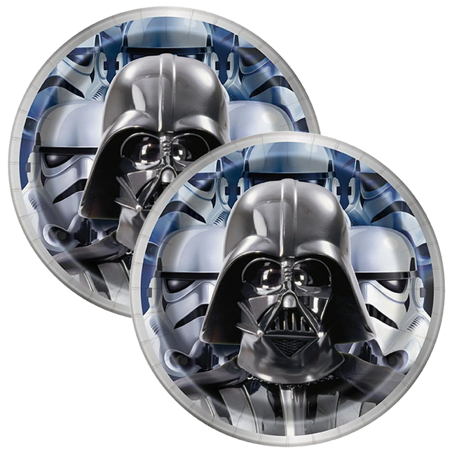 Star Wars Dessert Plates 7 inches, 8 ct