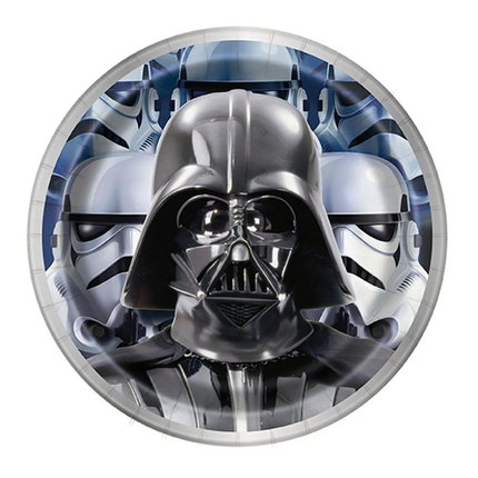 Star Wars Dessert Plates 7 inches, 8 ct