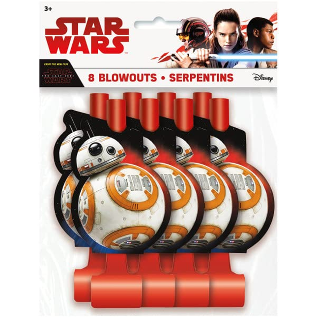 Star Wars Episode VIII Blowouts, 8 Ct