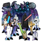 Star Wars Galaxy Table Decorations 11 pcs