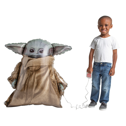 Star Wars Mandalorian Child Airwalker Foil Balloon 31"