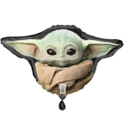 Star Wars Mandalorian The Child Foil Mylar Shaped Balloon