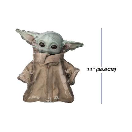 Star Wars Mandalorian The Child Mini Shape Foil Balloon 14″
