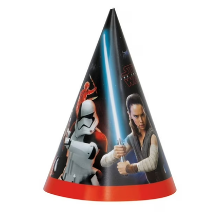 Star Wars Party Hats 8 ct
