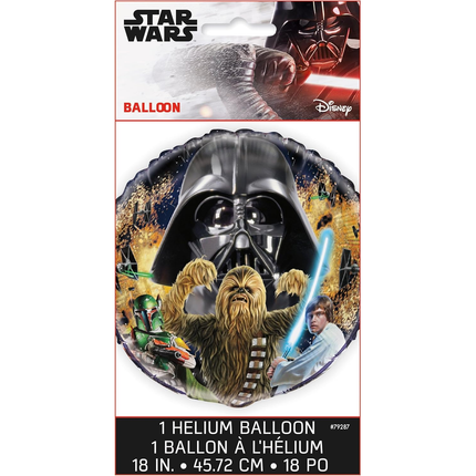 Star Wars Classic Round Foil Balloon