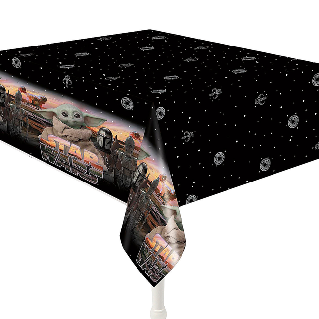 Star Wars The Mandalorian Plastic Tablecloth