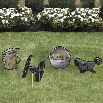 Star Wars The Mandalorian The Child Baby Yoda Yard Signs