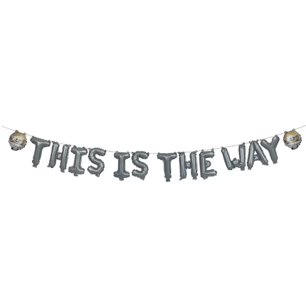Star Wars The Mandalorian Balloon Banner