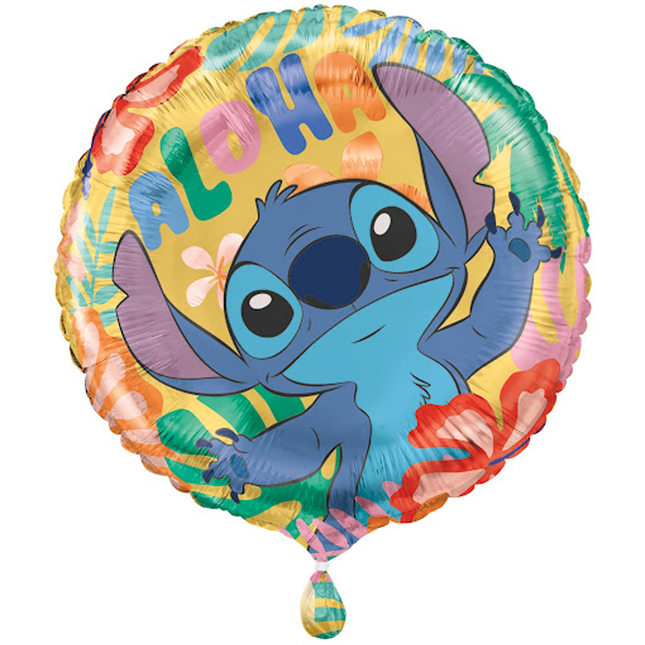 Stitch Foil Balloon 18 Inches, 1 Ct