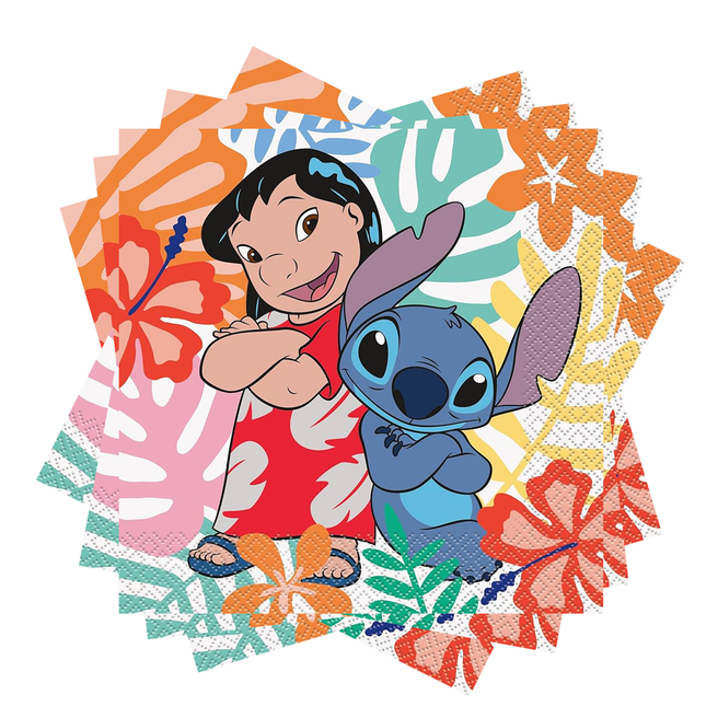 Lilo And Stitch Lunch Napkins, 16 Count