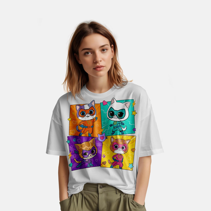 Super Kitties PNG & SVG - Digital Instant Download