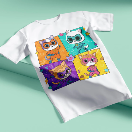 Super Kitties PNG & SVG - Digital Instant Download