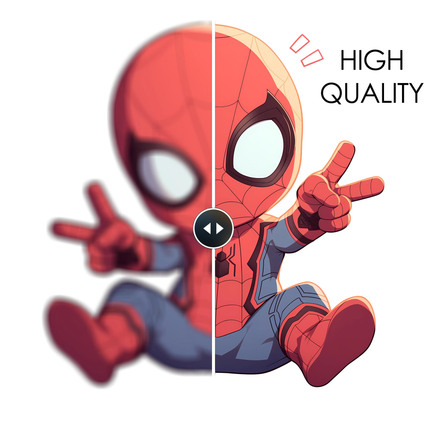 54 Superhero Chibi Baby Png Files Instant Download