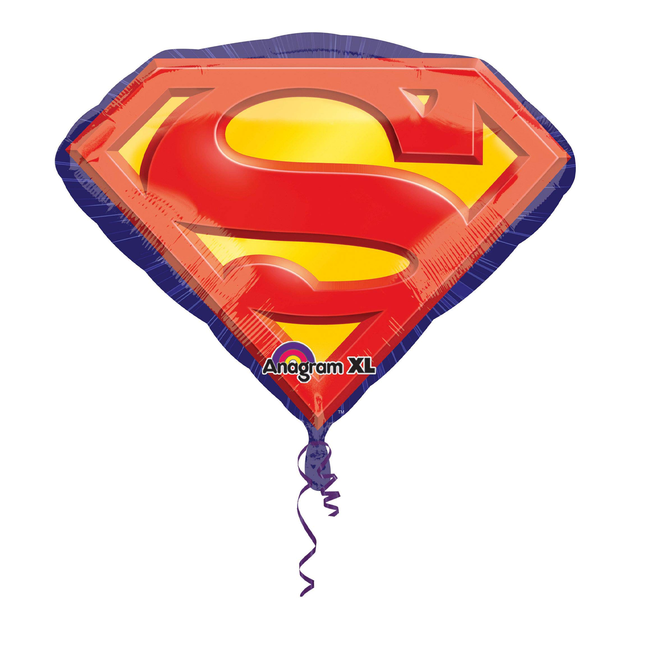 Superman Emblem Foil Balloon 26"